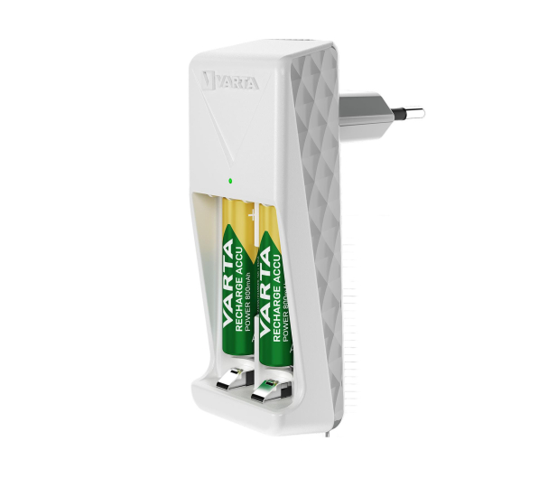 Varta Ładowarka MINI 57656 +2xAA 2100mAh - 1456646 - zdjęcie 3